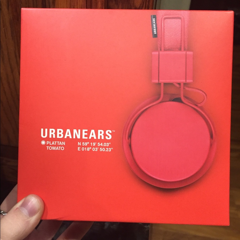 Plattan tomato urban Ears headphones